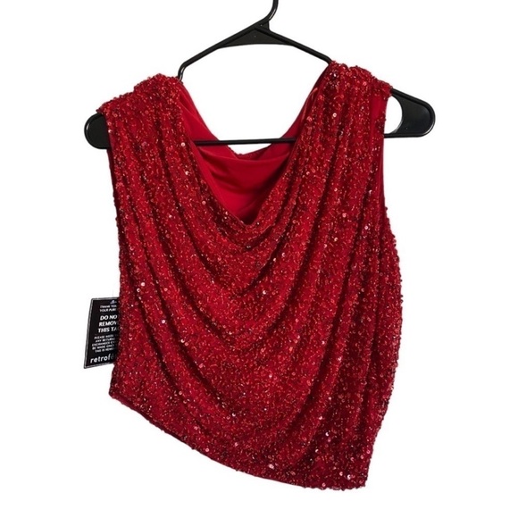 Retrofete Myles Sequin Top - Picture 5 of 9